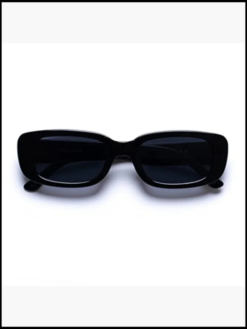 Unisex Rectangle Sunglasses with Photochromic Lenses, Lightweight Impact